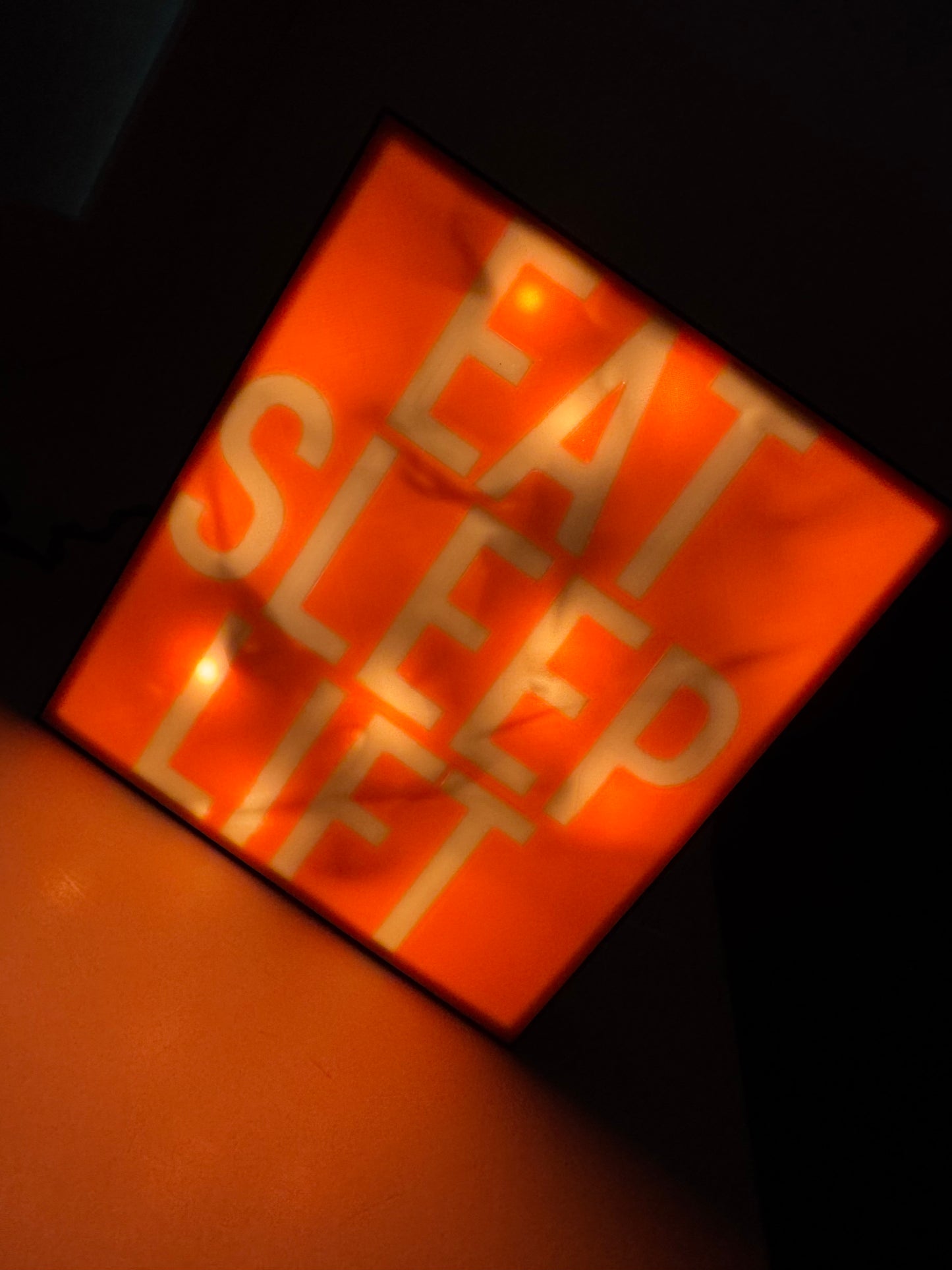 Eat Sleep Lift Lightbox