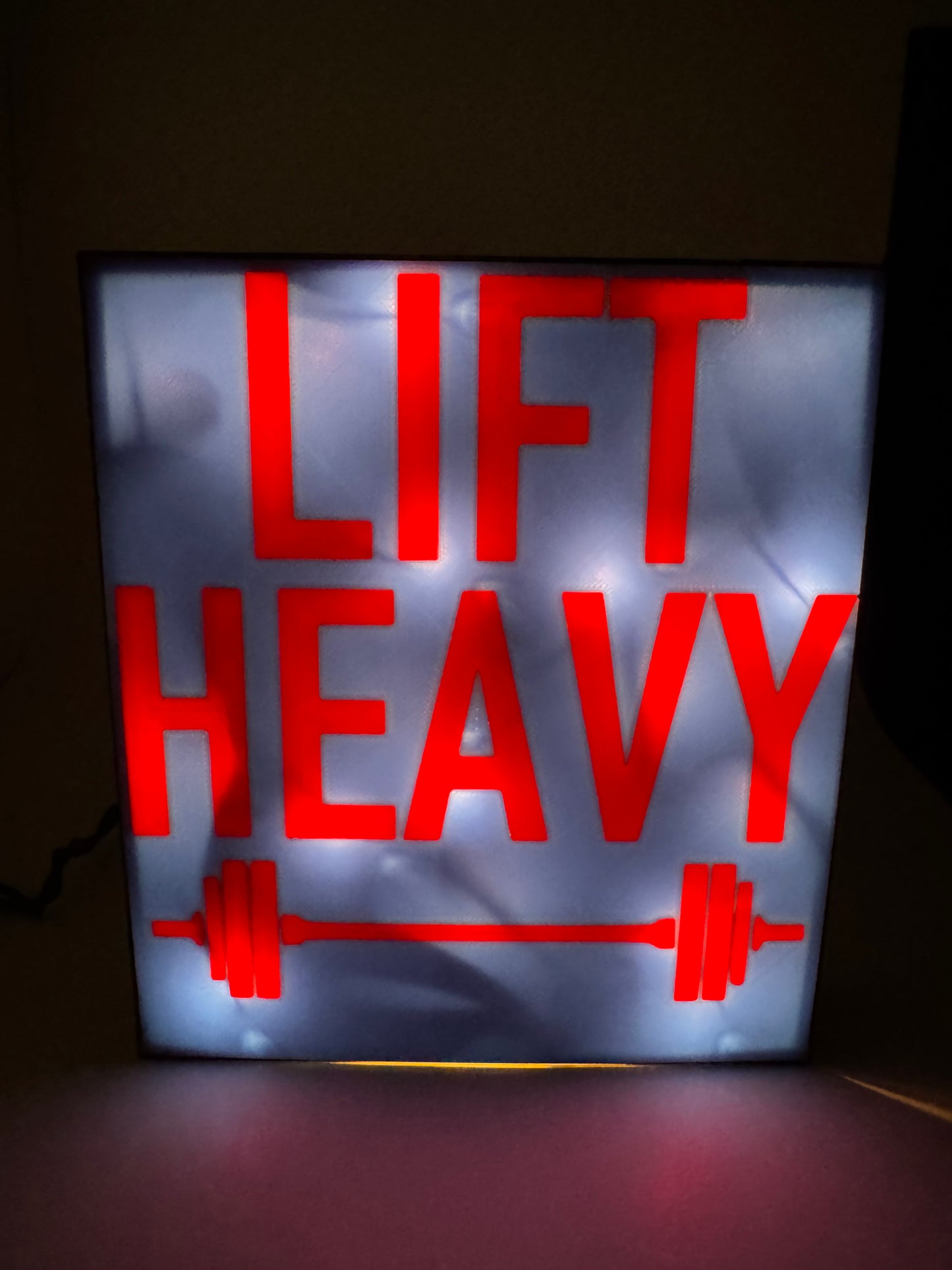 Lift Heavy Lightbox