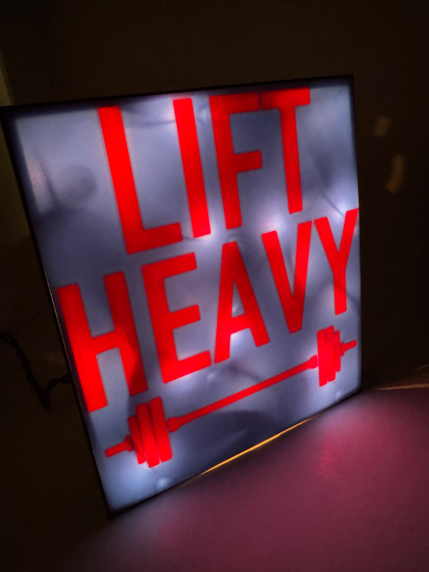 Lift Heavy Lightbox