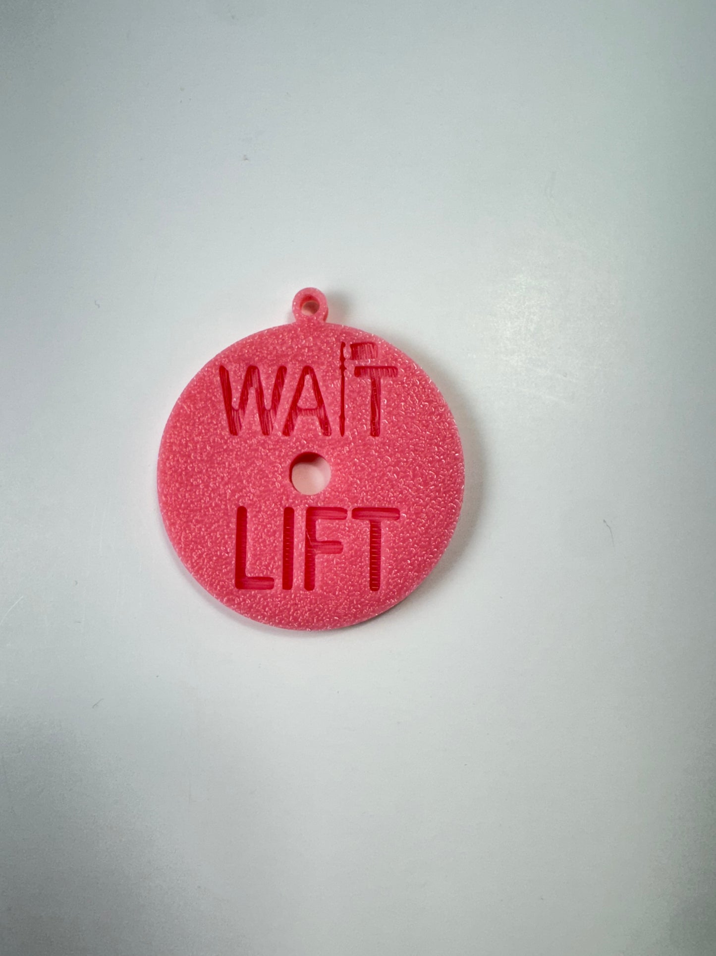 Custom Weight Plate Keychain