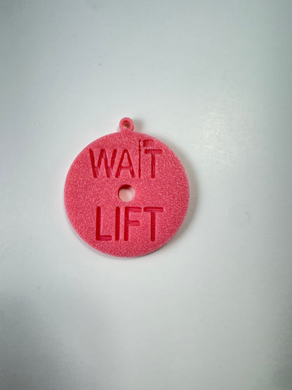 Custom Weight Plate Keychain