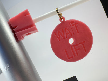 Custom Weight Plate Keychain
